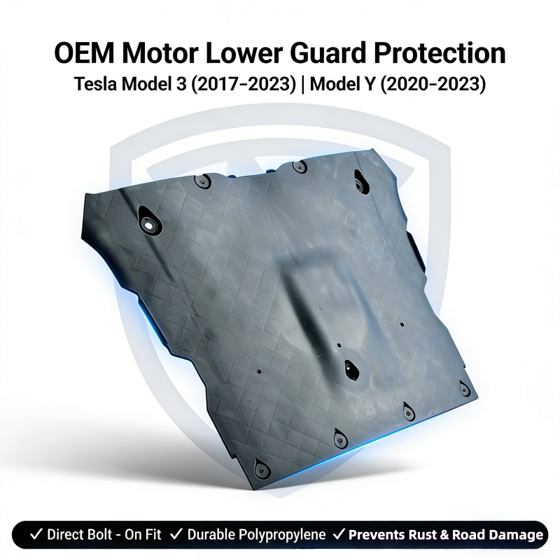 Front Bumper Motor Lower Guard for Tesla Model 3 / Y  (1499151-00-A)