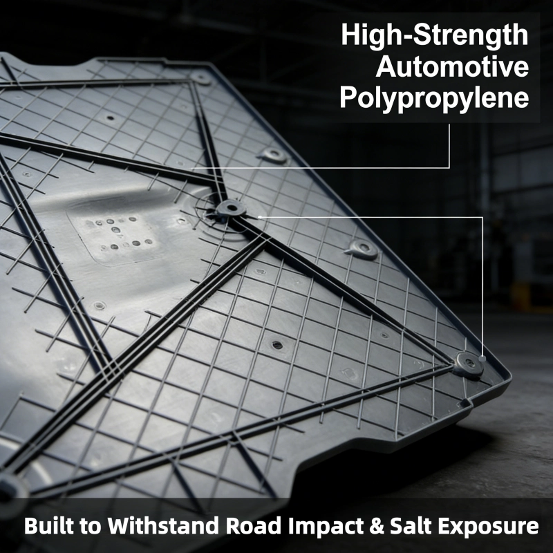 Front Bumper Motor Lower Guard for Tesla Model 3 / Y  (1499151-00-A)