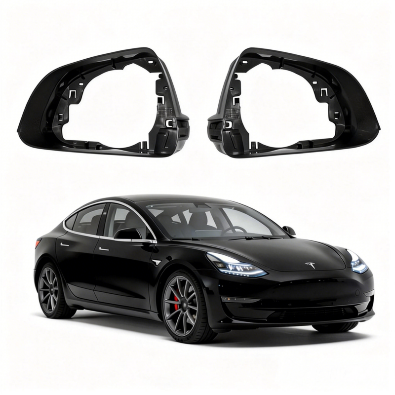 Exterior Mirror Mounting Brackets Frame Support for Tesla Model 3 / Y (2287.3025 /2287.3026)