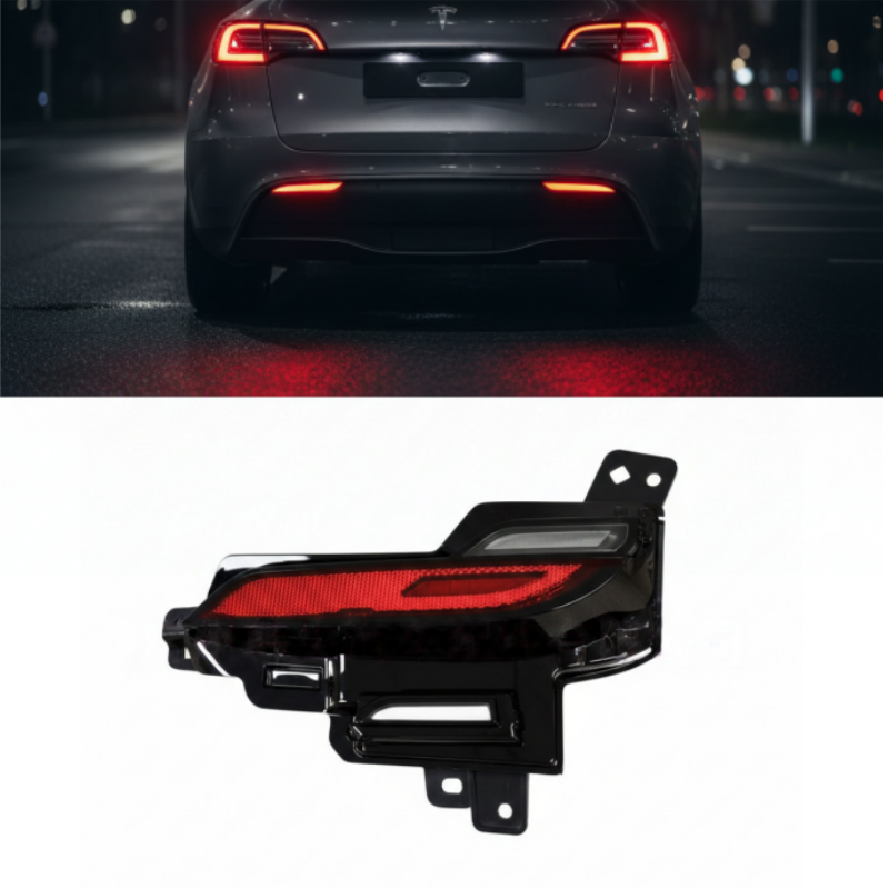 Rear Fog Light for Tesla Model Y Juniper 2025+（ OEM 1906107-00-B / 1906108-00-B）
