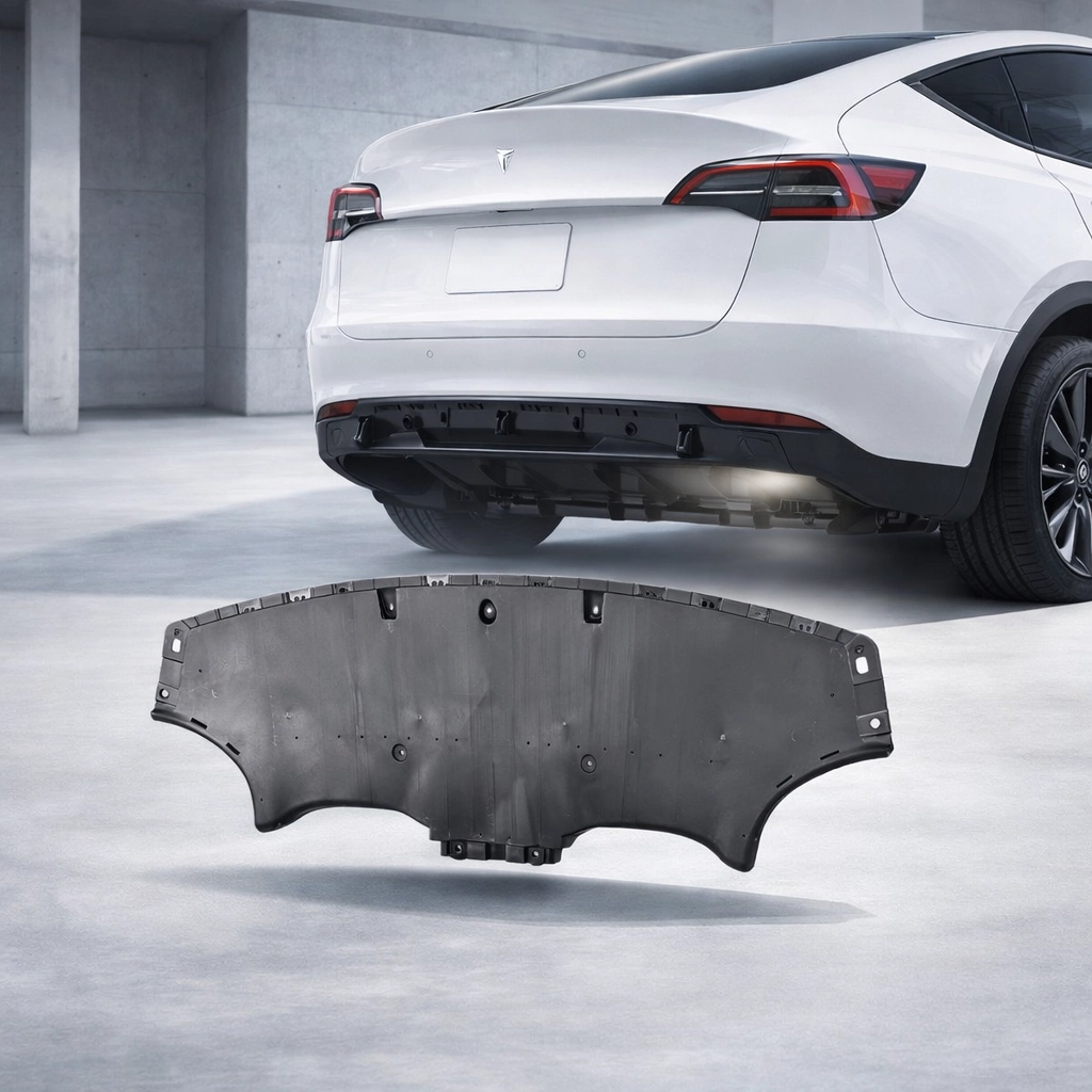 Rear Lower Bumper Diffuser Undertray For Tesla Model 3 Highland 2024+ Model Y Juniper 2025+(1582583/1932603)