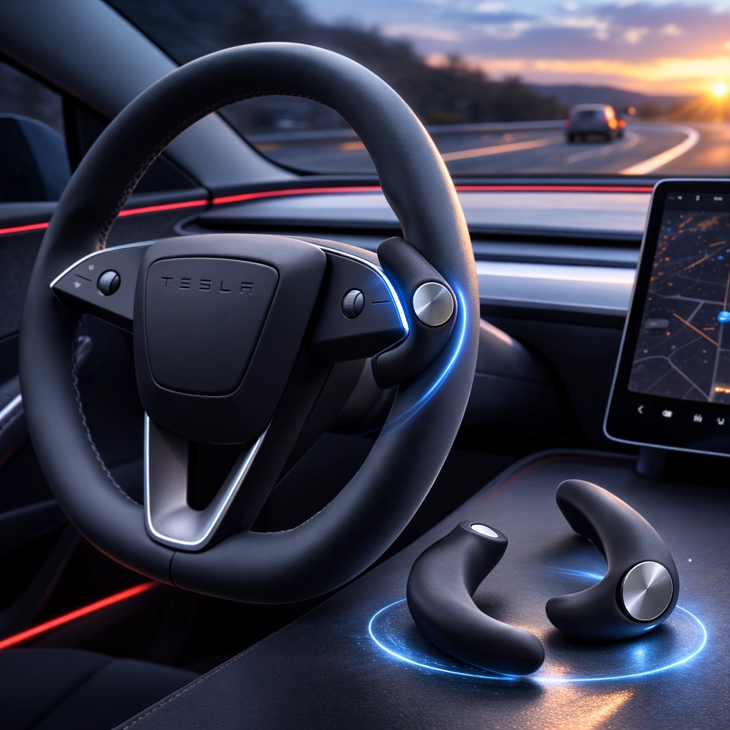 Tesla Model 3 2024 Steering Assist Weight | FSD Autopilot Counterweight Ring