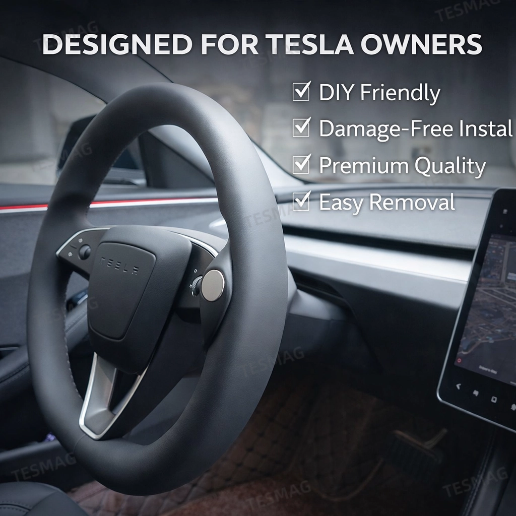 Tesla Model 3 2024 Steering Assist Weight | FSD Autopilot Counterweight Ring