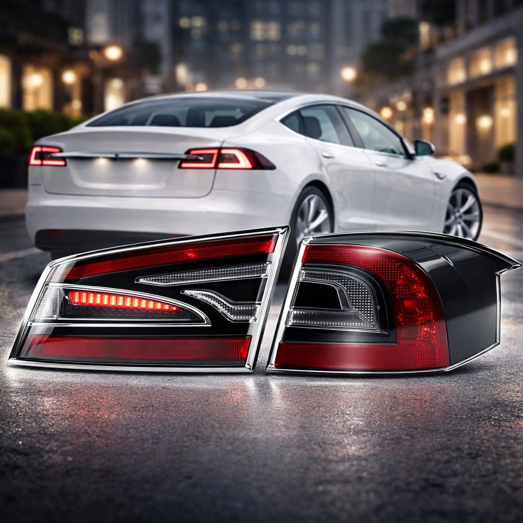 Rear Turn Brake Lamp & Tail Light Replacement For Tesla Model S 2016-2020