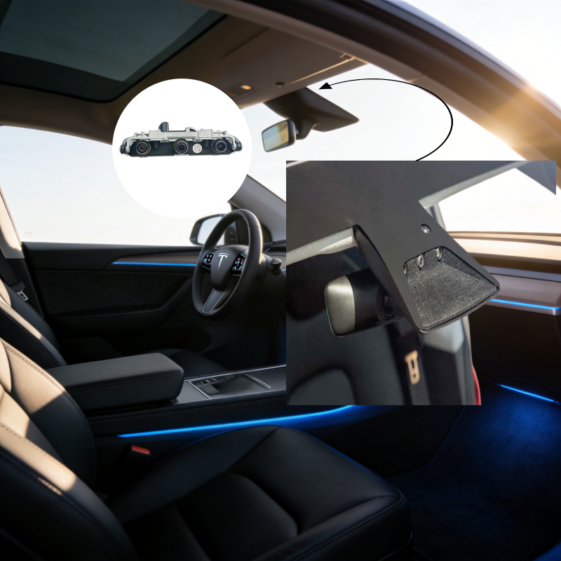 Front Windscreen Triple Camera for Tesla Model 3 2021 (1143746-01-D)