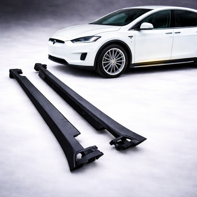 Left & Right Side Skirts / Rocker Panel Replacement for Tesla Model X (1035096 1035097)