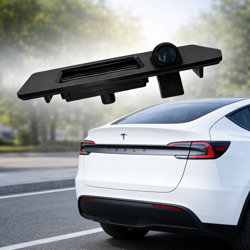 Rear Trunk Handle with Backup Camera for Tesla Model 3/Y (1095949‑00‑E)