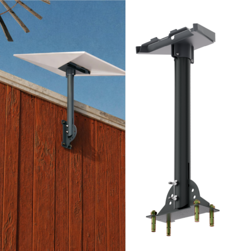 Starlink Gen 3 Roof Mount & Pipe Adapter for RV, Camper, Yacht – Adjustable Pivot Bracket