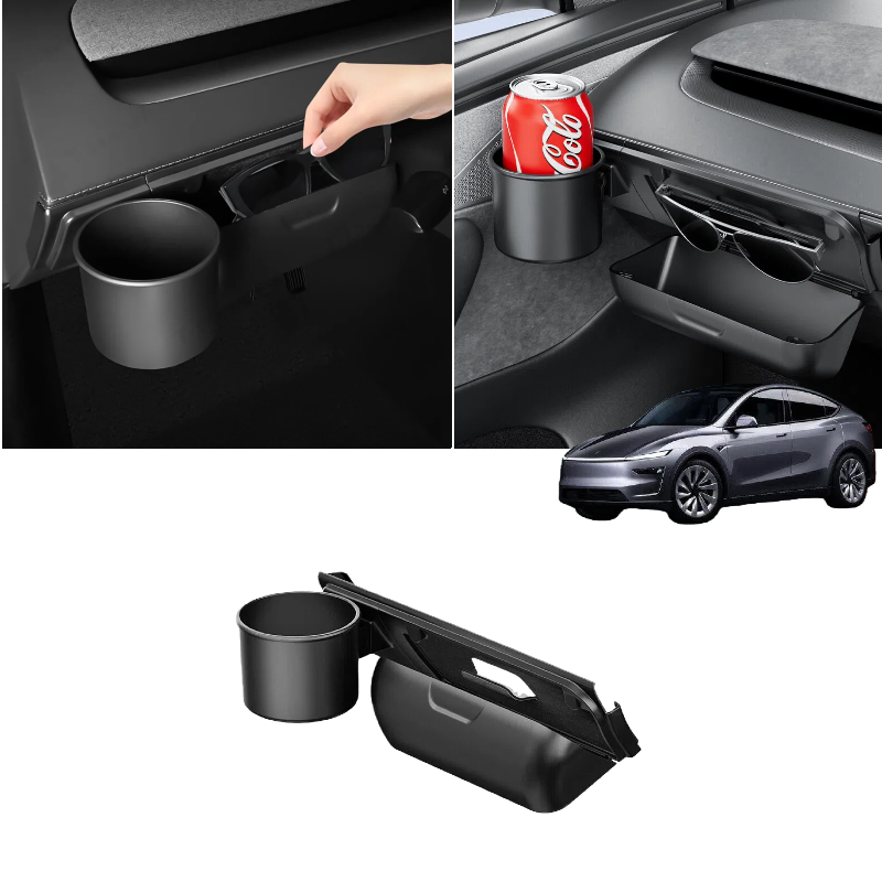 Tesla Storage Box Dashboard Organizer with Sunglasses Holder for Model Y Juniper 2025+