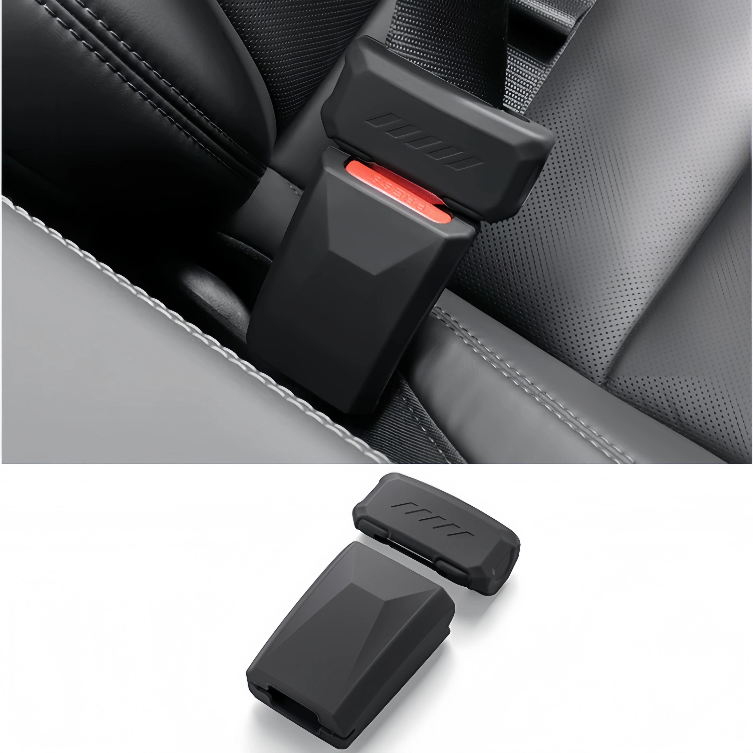 Car SeatBelt Buckle Button Protector Cover for Tesla Model Y Juniper /Model 3 Highland