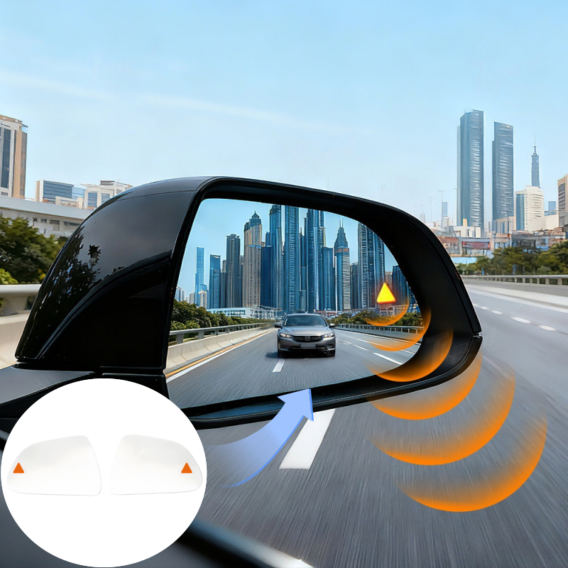 Side Rearview Tesla Blind Spot Mirror with BSD for Model 3 / Y