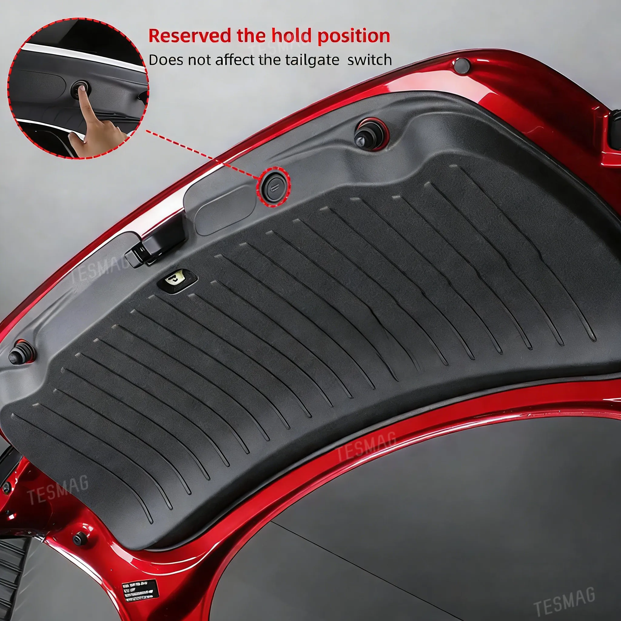 Tesla Model3 Highland Rear Trunk Tailgate Lid Protective Pad Door Liner
