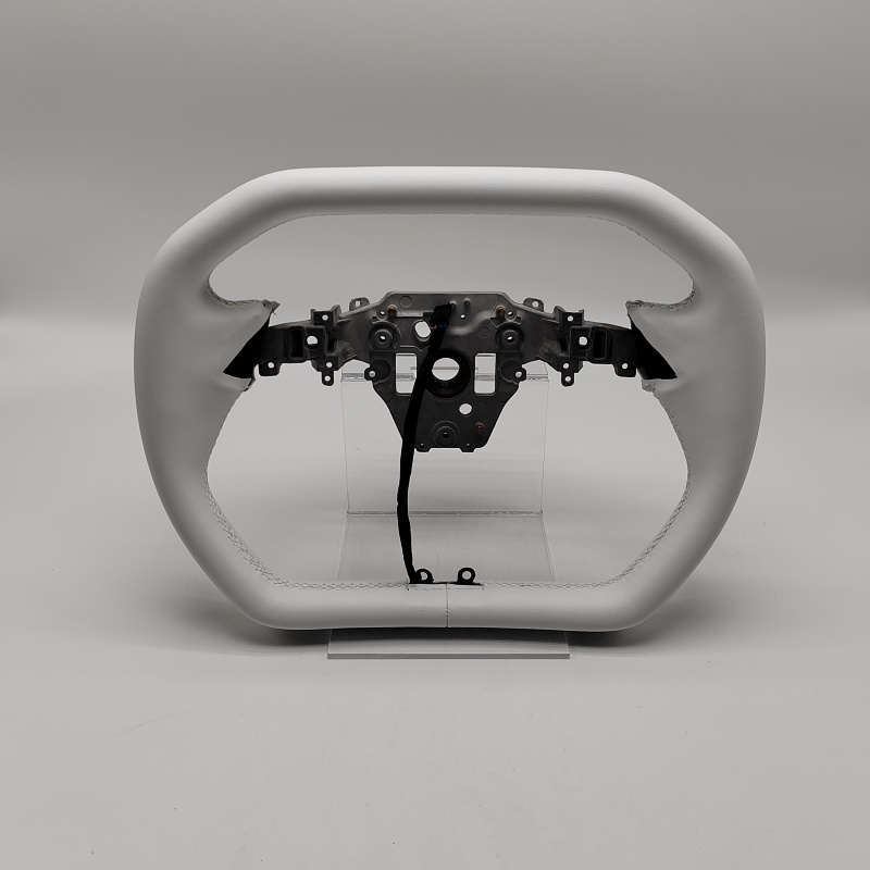 Nappa Leather Steering Wheel for Tesla Model 3 Highland/Model Y Juniper