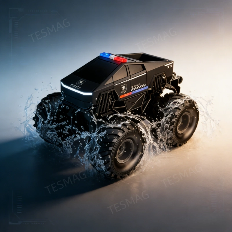  All-Terrain 1:20 Remote Control Truck with Amphibious Performance and 4WD Power