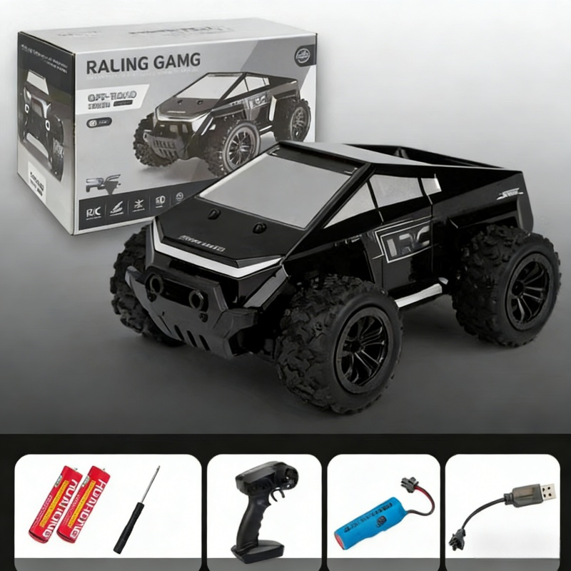1:20 Scale Electric Tesla Cybertruck Pickup Truck RC Off-Road Car with Realistic Design