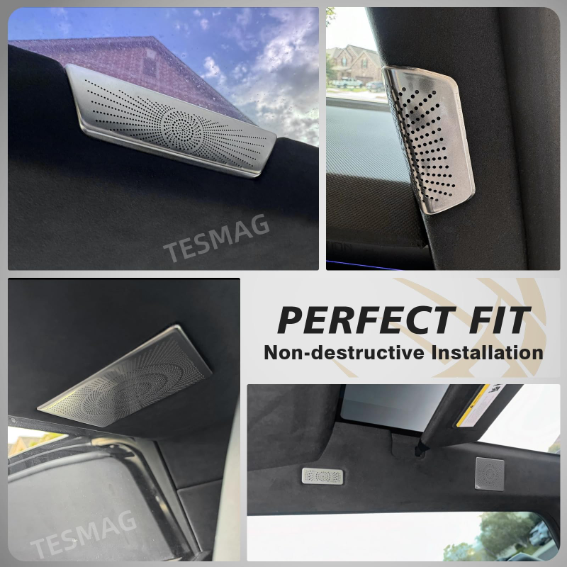 Interior Horn Audio Speaker Cover for Tesla Cybertruck 2024+