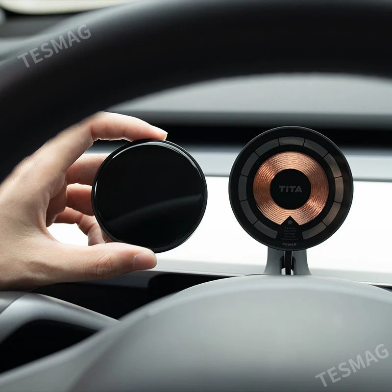 Wireless Magnetic Dashboard Display for Tesla Model 3 Highland 2024+/Model Y Juniper 2025+