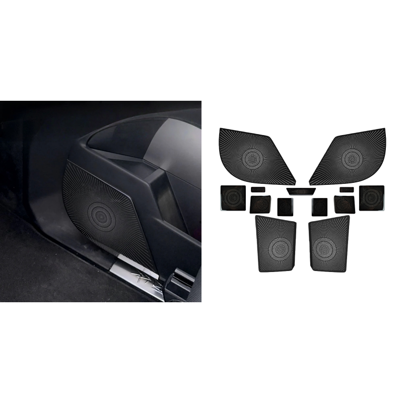Interior Horn Audio Speaker Cover for Tesla Cybertruck 2024+