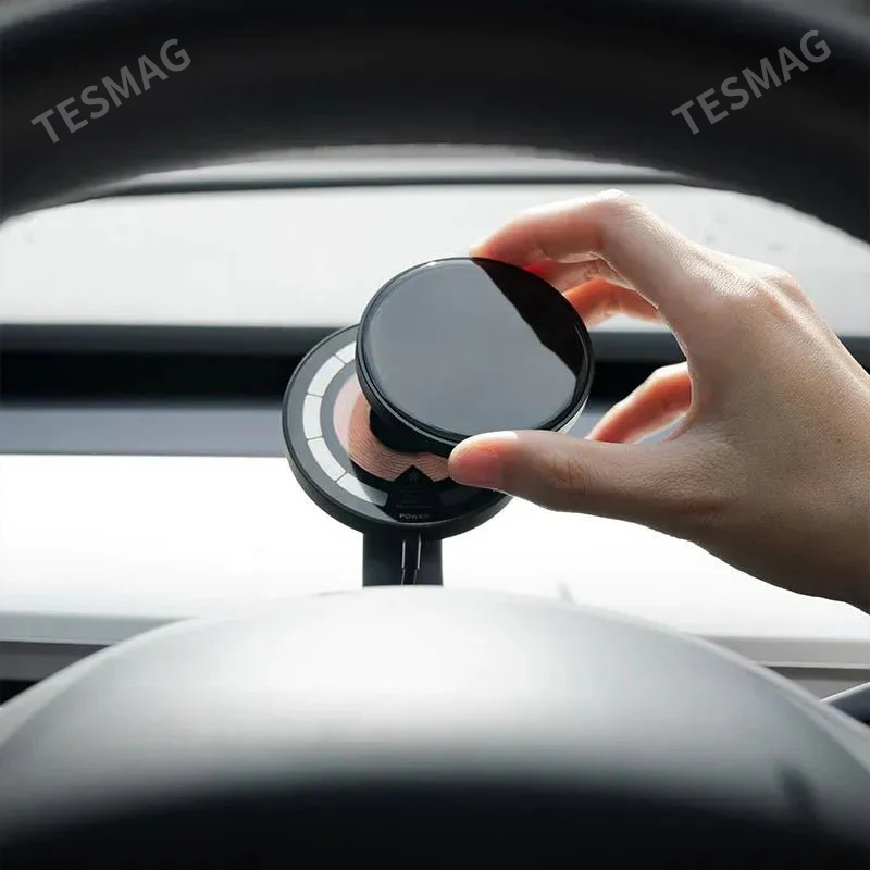 Wireless Magnetic Dashboard Display for Tesla Model 3 Highland 2024+/Model Y Juniper 2025+