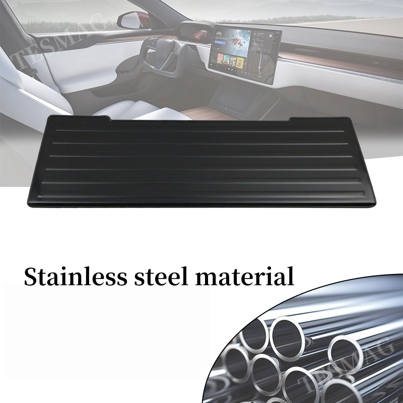 Rear Bumper Guard Tailgate Protector for Tesla Cybertruck 2024+ Matte Black Top Cover