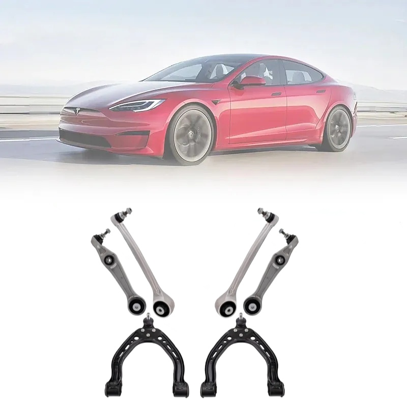 Front Suspension Control Arm 6-Piece Kit for Tesla Model S (104396600A, 102735100C, 104157000B)
