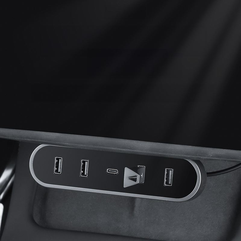 Tesla model3/Y foldable usb fast charging docking station