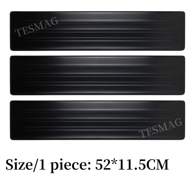 Rear Bumper Guard Tailgate Protector for Tesla Cybertruck 2024+ Matte Black Top Cover