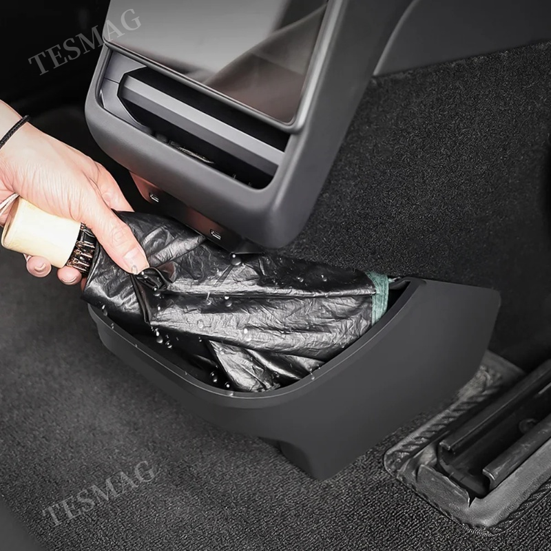 Rear Center Console Organizer for Tesla Model 3 Highland 2024+ Car Storage