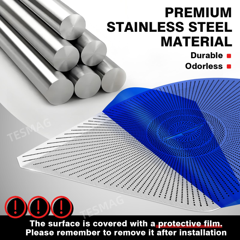 Interior Horn Audio Speaker Cover for Tesla Cybertruck 2024+