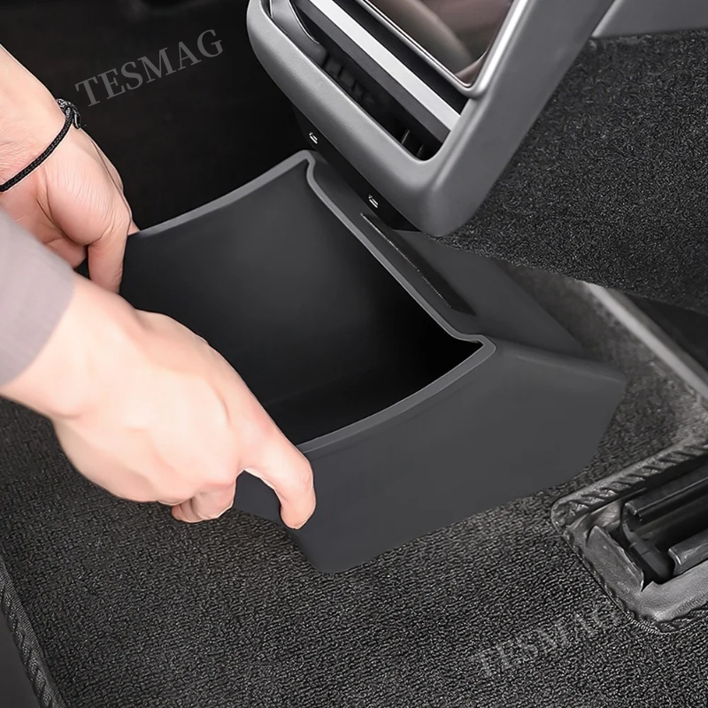 Rear Center Console Organizer for Tesla Model 3 Highland 2024+ Car Storage