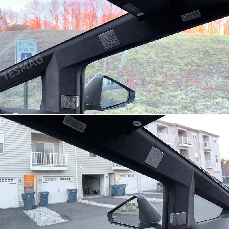 Interior Horn Audio Speaker Cover for Tesla Cybertruck 2024+