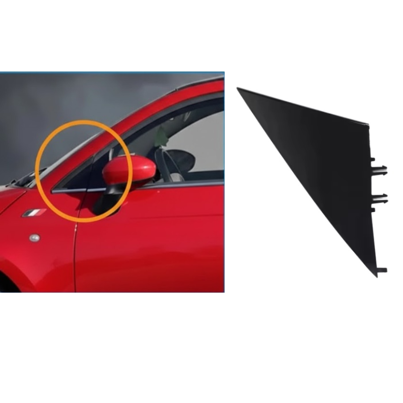 Rearview Mirror Triangular Plate For Tesla Model 3 Y 2019-2025 (2287.3013 2287.3014)