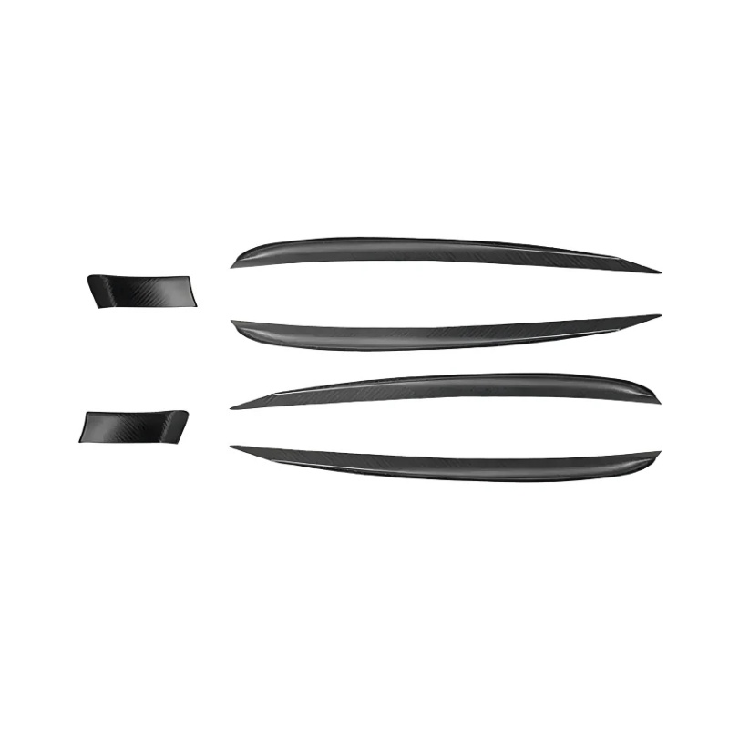 Carbon Fiber Door Panel Trim Overlay for Tesla Model S/X
