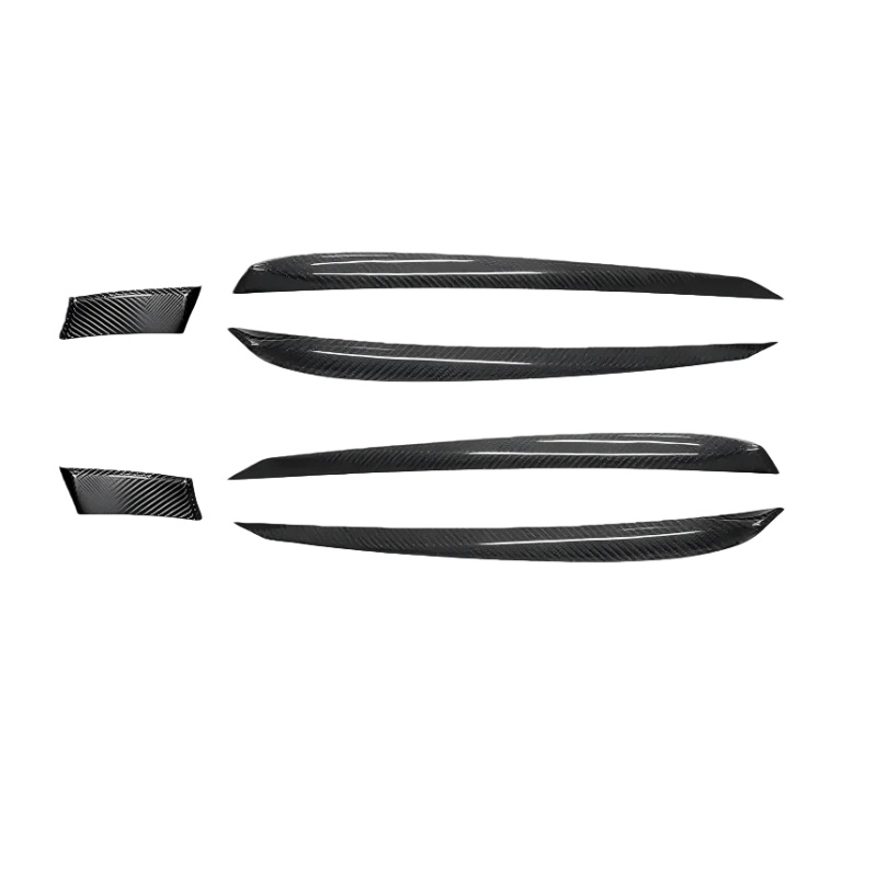 Carbon Fiber Door Panel Trim Overlay for Tesla Model S/X