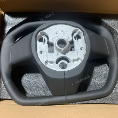  Tesla Model 3/Y Steering Wheel is Inspired by Cybertruck Style