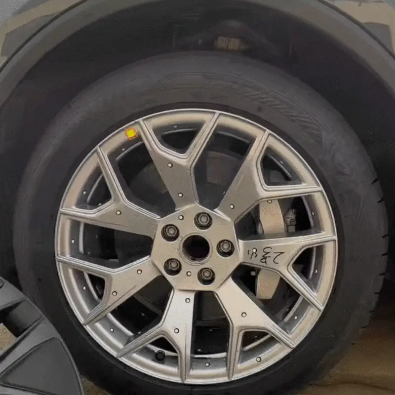 19-Inch Seven-Spoke Wheel Cover Set for Tesla Model Y L 2026+ Machina 2.0