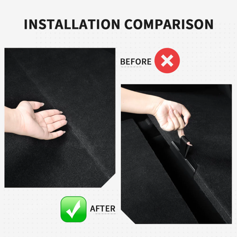 Easy Access 2PCS Sub Trunk Pull Strap Handles for Tesla Model Y Juniper 2025+