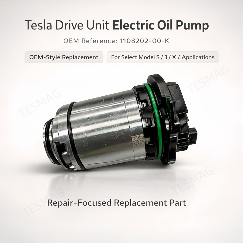 Tesla Drive Unit Electric Oil Pump 1108202-00-K for Model S/3/X/Y Replacement