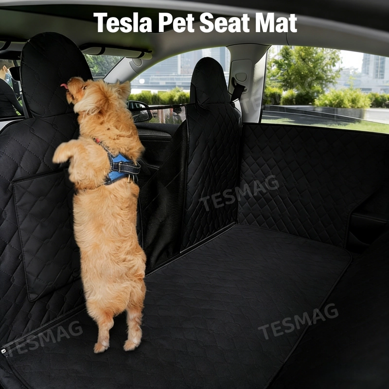 All-Inclusive Waterproof Dog Seat Cover for Tesla Model 3/Y/S/X 