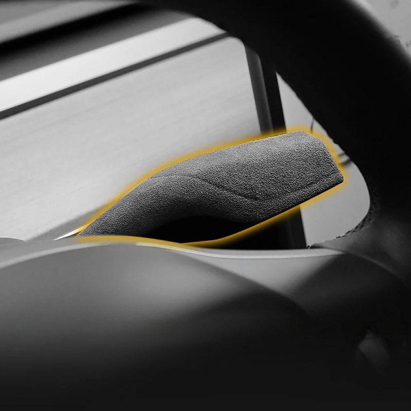 Alcantara Turn Signal Stalk Covers for Tesla Model 3/Y