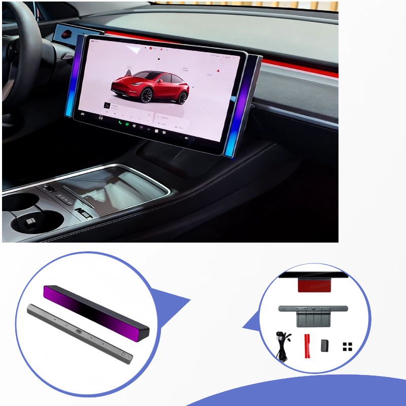 Model 3 / Y Tesla Ambient Lights RGB Music-Sync Interior Lighting Kit
