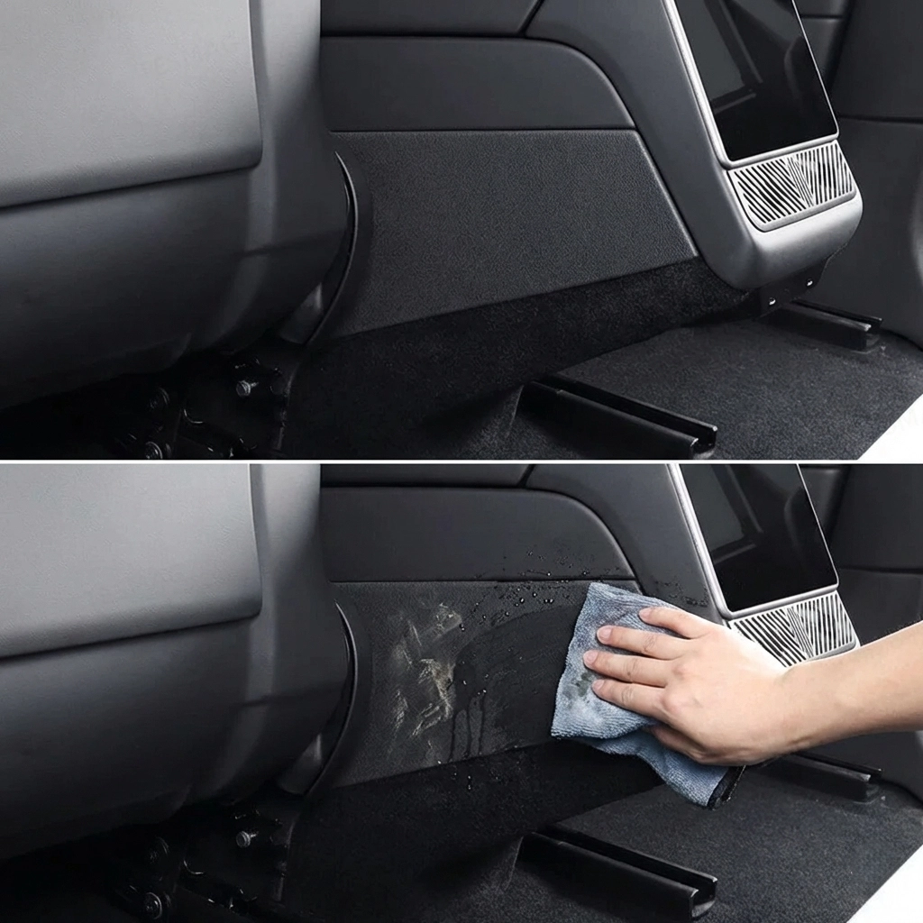 2024 Tesla Model 3 Highland Rear Center Console Side Kick Protector Cover