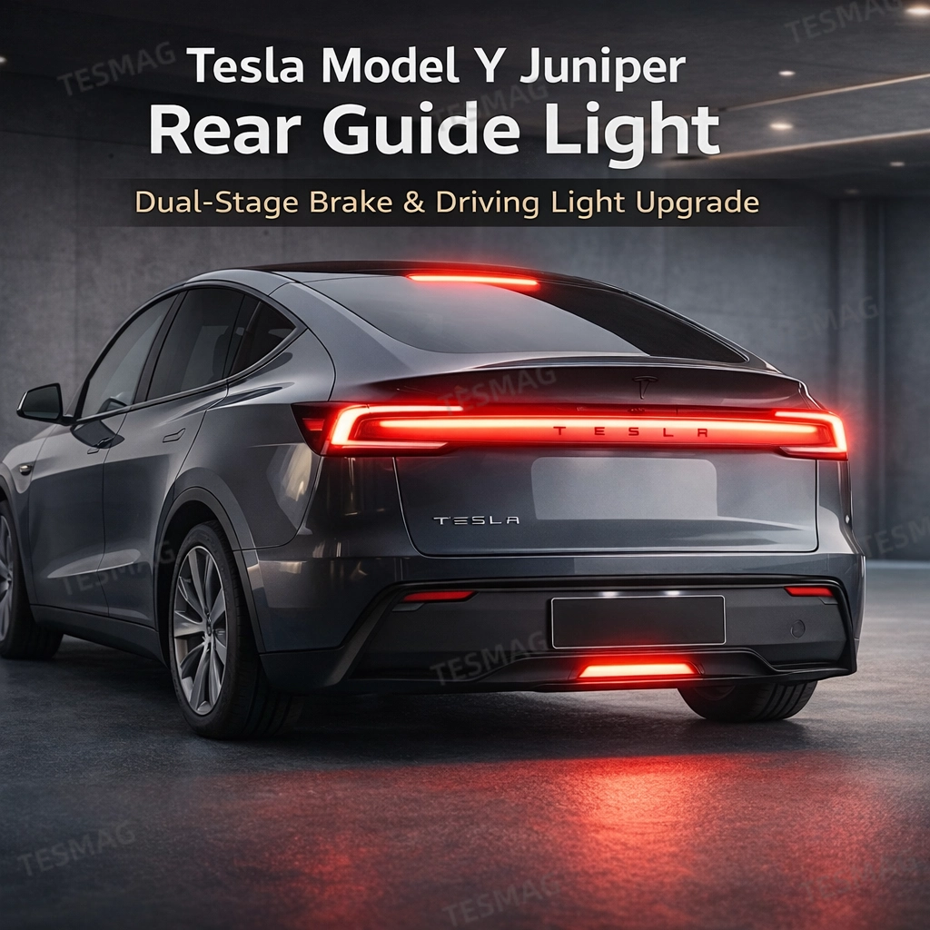 Tesla Model Y Juniper Rear Diffused Guide Light