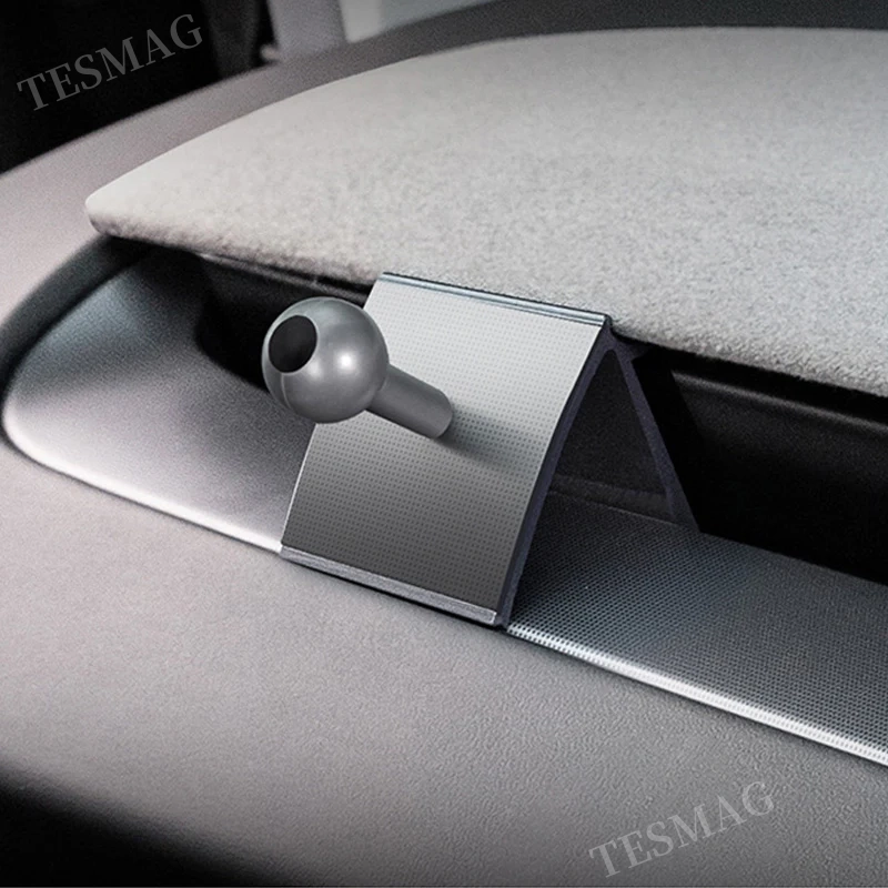 Phone Holder with Adjustable Magnetic Mount for Tesla Model Y Juniper/3 Highland