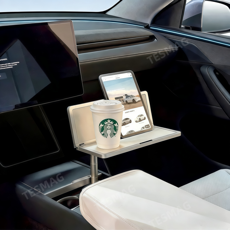 Foldable Aluminum Car Table for Tesla Model 3/ Y/ S /X