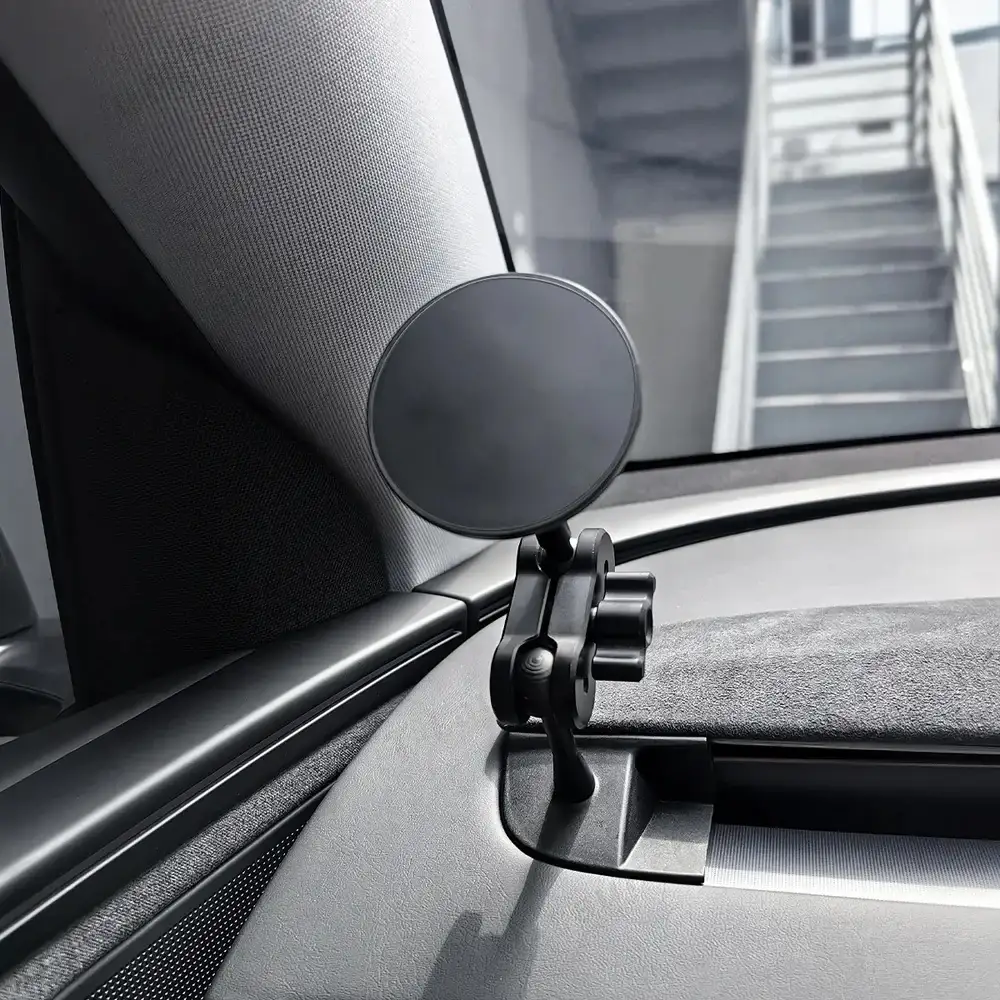 Model Y Juniper/3 Highland Adjustable Magnetic Left Dashboard Phone Holder