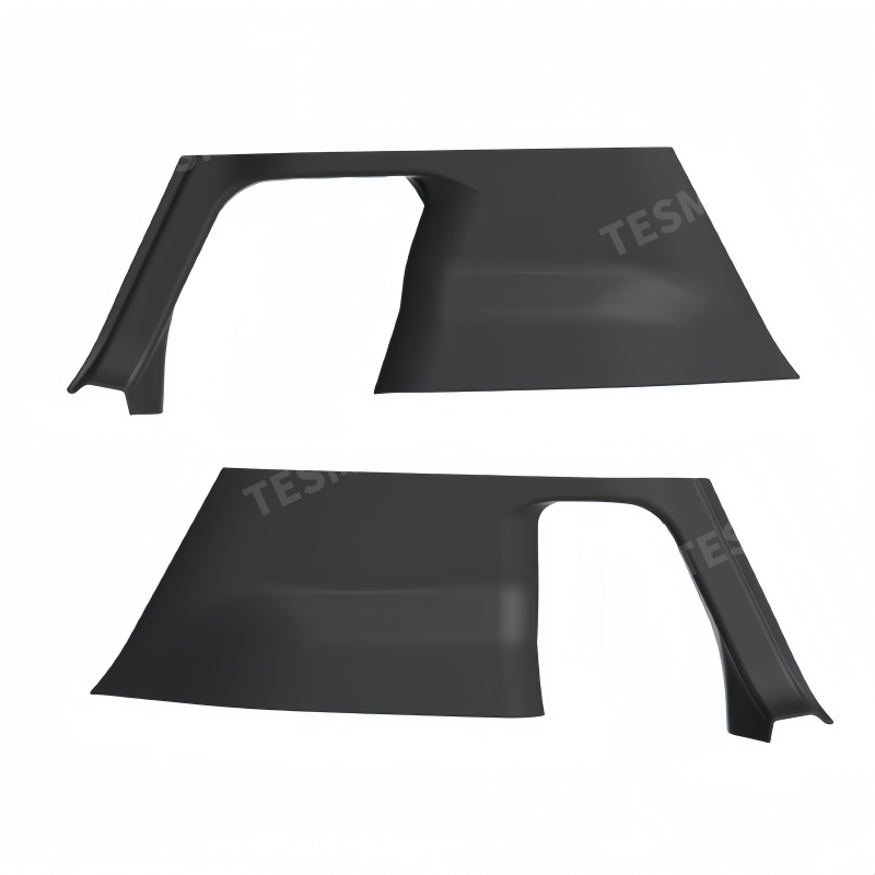 Custom TPE Rear Trunk Side Protection Covers for Tesla Model Y Juniper  Interior