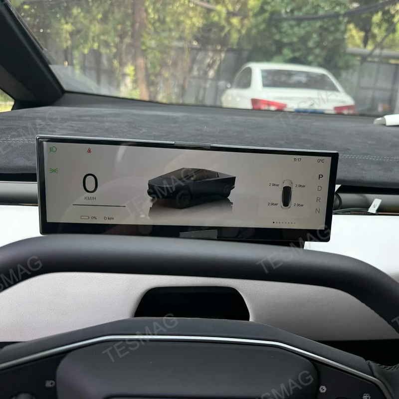 10.88-Inch Dashboard Heads Up Display for Tesla Cybertruck