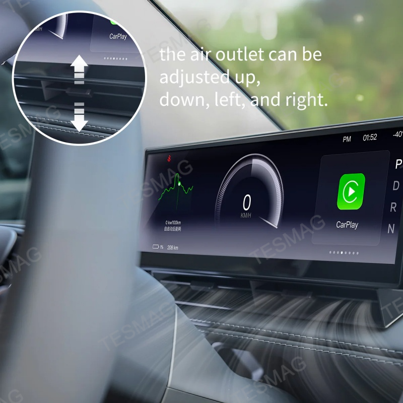 10.88-Inch Dashboard Heads Up Display for Tesla Cybertruck