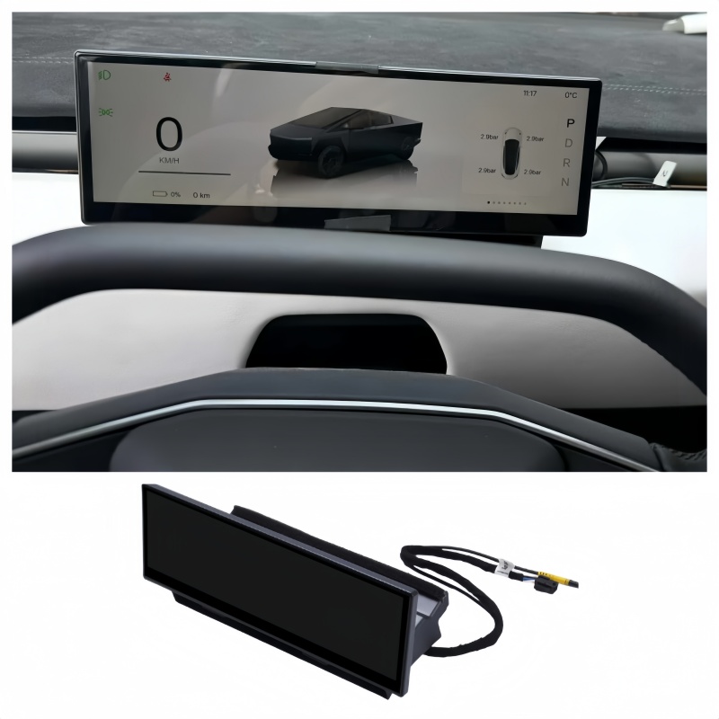 10.88-Inch Dashboard Heads Up Display for Tesla Cybertruck